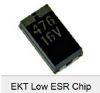 ekt series low esr chip tantalum capacitors